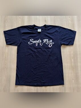 Vintage 1997 Sugar Ray Spell Out Floored Double Sided Sz L